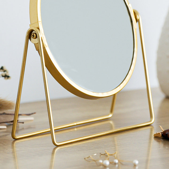 卓上スタンドミラーロータイプ片面拡大鏡3倍率LINO