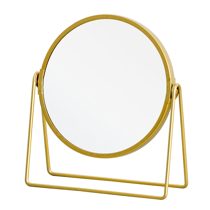 卓上スタンドミラーロータイプ片面拡大鏡3倍率LINO