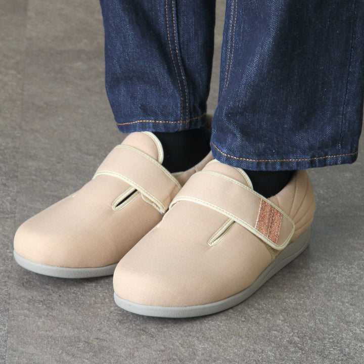 介護シューズあゆみダブルマジック3両足3E凛S～3L施設用