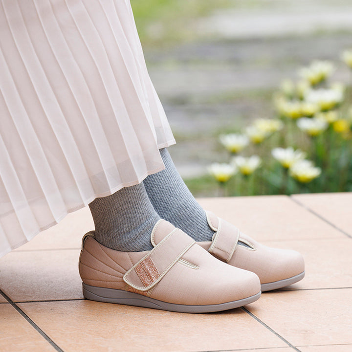 介護シューズあゆみダブルマジック3両足3E凛S～3L施設用