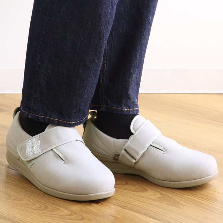 介護シューズあゆみダブルマジック3両足3E凛S～3L施設用