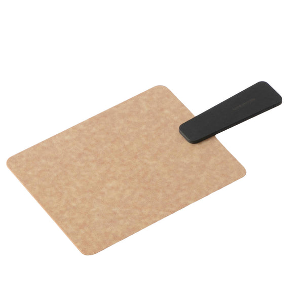 エピキュリアン持ち手付きカッティングボードS木製ハンディボードまな板