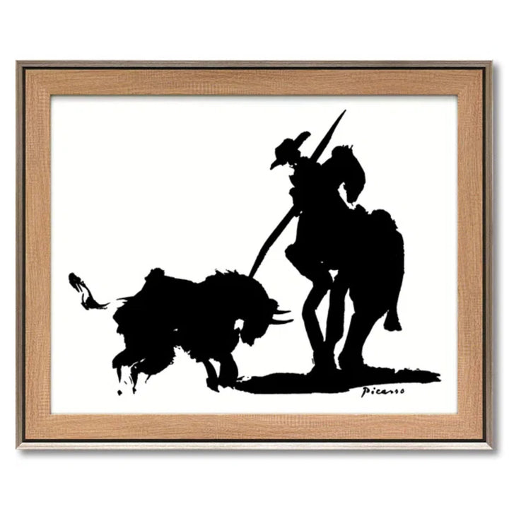 アートパネルパブロピカソ『ブルファイト』81.5×66.5cm