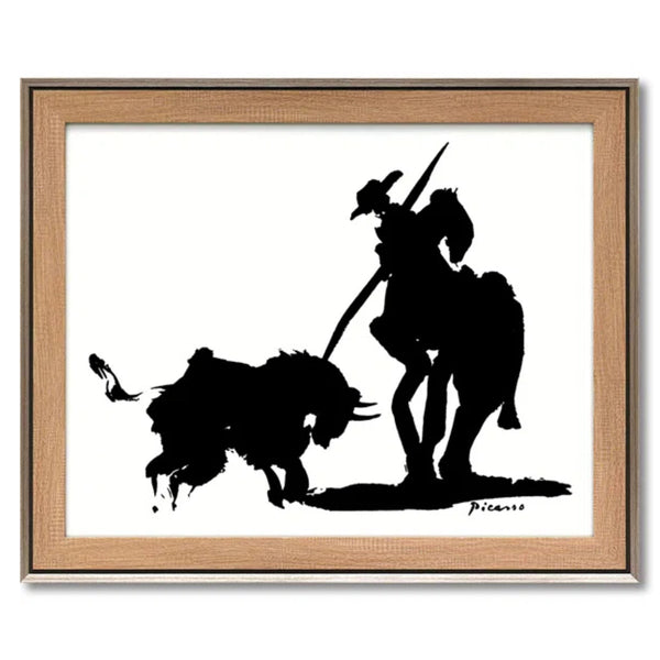 アートパネルパブロピカソ『ブルファイト』81.5×66.5cm