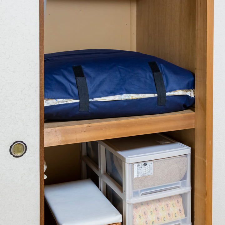 収納袋まるっとつつんで羽毛布団カバー布団