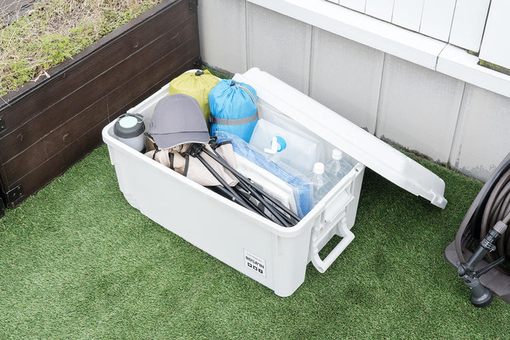 コンテナボックスベランダキャスターボックスBOSA+IN幅48×奥行76×高さ40cm