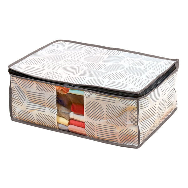 収納袋衣類収納袋北欧柄幅50×奥行35×高さ20cm