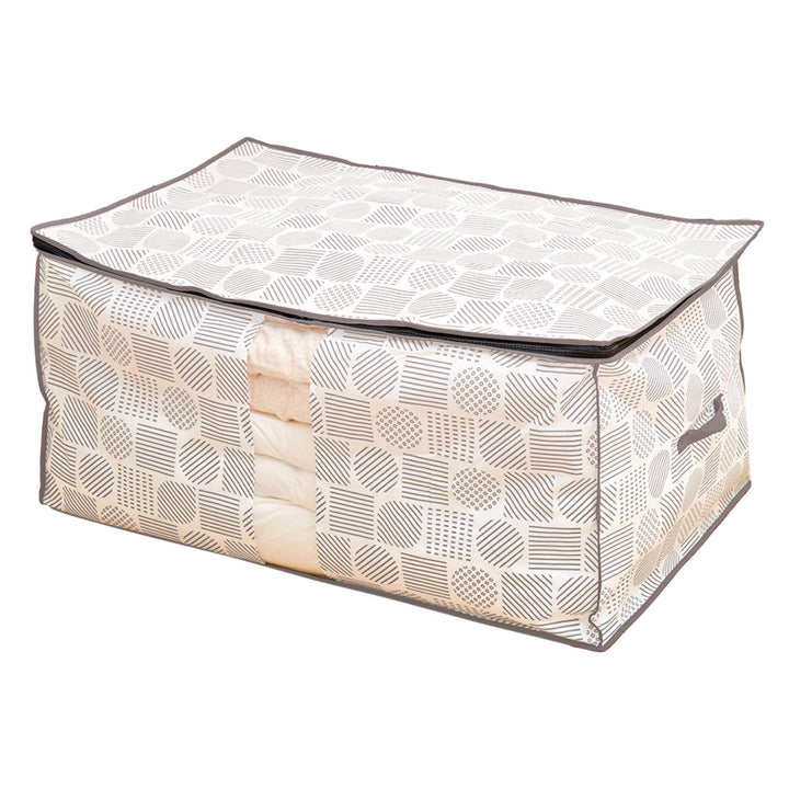収納袋布団・こたつ布団収納袋北欧柄幅100×奥行65×高さ50cm