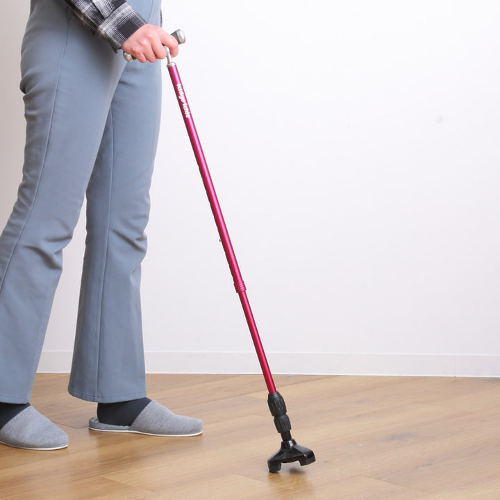 杖自立式伸縮もっちートリプルサスペンションシリコングリップASG-G3