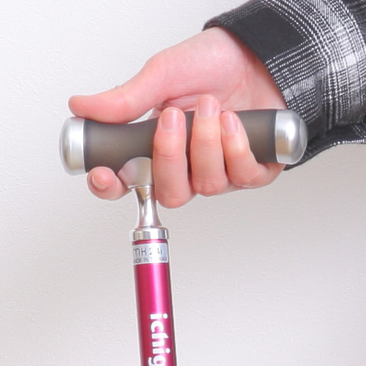 杖自立式伸縮もっちートリプルサスペンションシリコングリップASG-G3