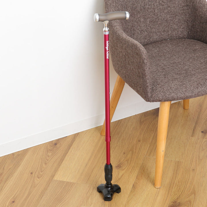 杖自立式伸縮もっちートリプルサスペンションシリコングリップASG-G3