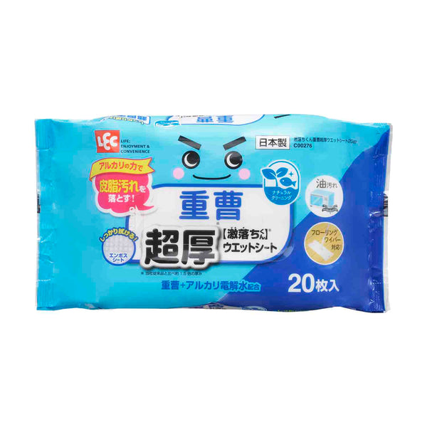 ウェットシート激落ちくん重曹超厚20枚入キッチン掃除