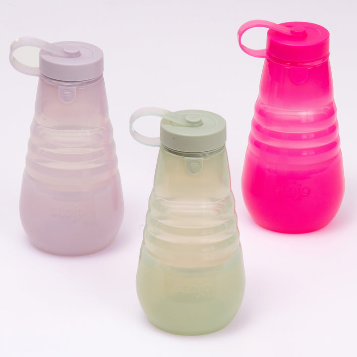 水筒stojo590ml折りたたみ半透明Jelly