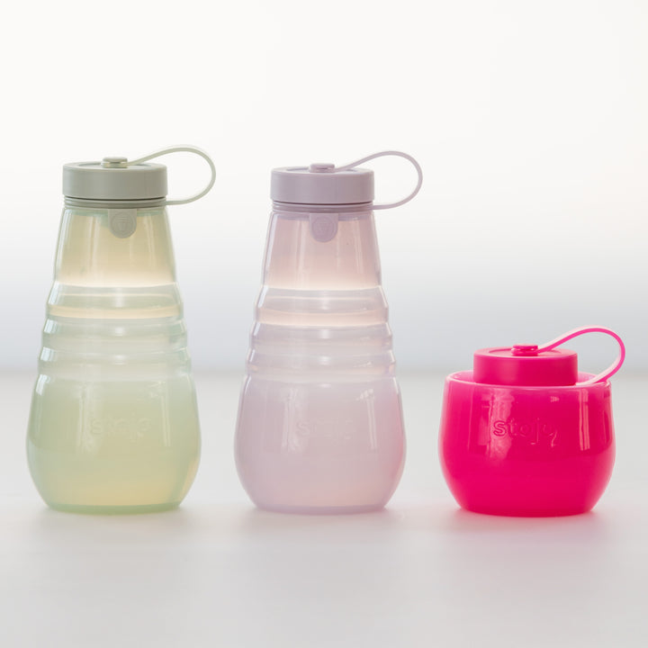 水筒stojo590ml折りたたみ半透明Jelly