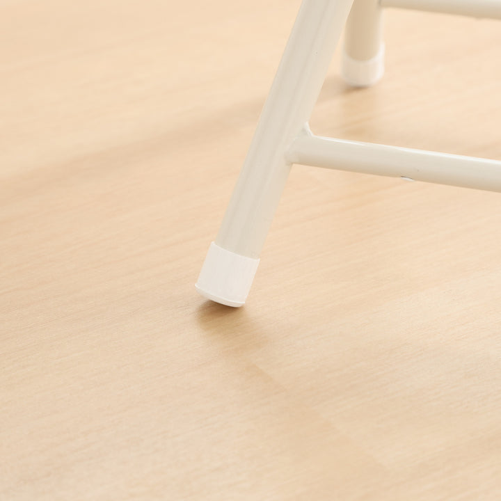 折りたたみ椅子座面高49cmスツールワイドチェアバーディー