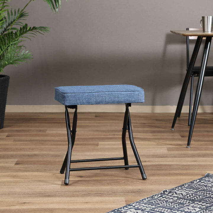 折りたたみ椅子座面高49cmスツールワイドチェアバーディー