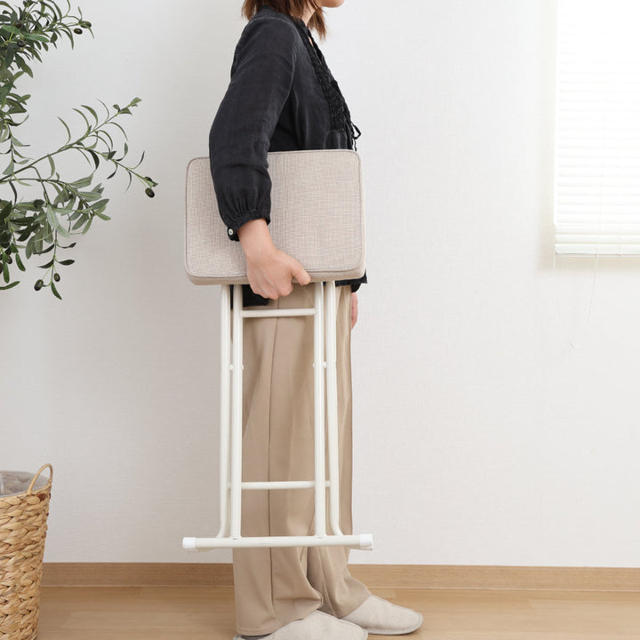 折りたたみ椅子座面高60cmハイスツールイーグル