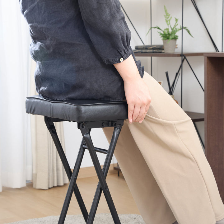 折りたたみ椅子座面高60cmハイスツールイーグル