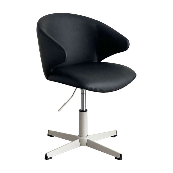 ダイニングチェア昇降式座面高67.5～77.5cmラウンドチェアフラム