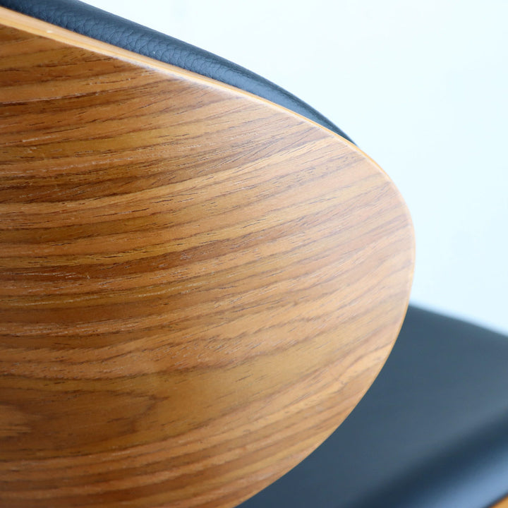 ダイニングチェア座面高44cmファブリック合皮キロDチェア