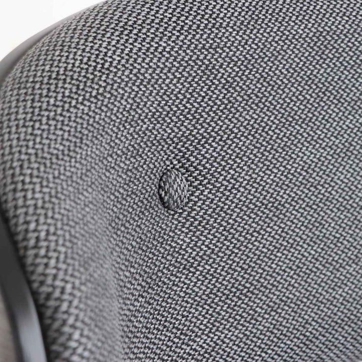 ダイニングチェア座面高44cmファブリック合皮キロDチェア