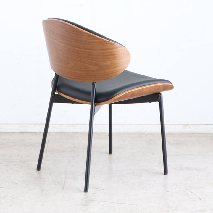 ダイニングチェア座面高44cmファブリック合皮キロDチェア