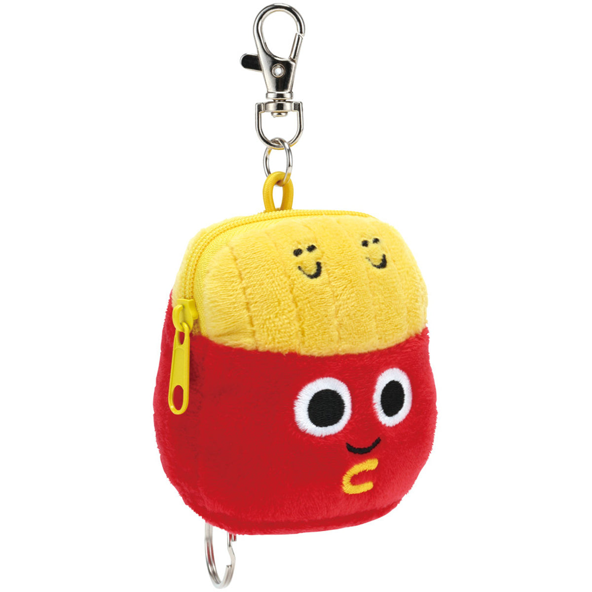 キーホルダー リール付き ぬいぐるみキーホルダー バーガーコンクス