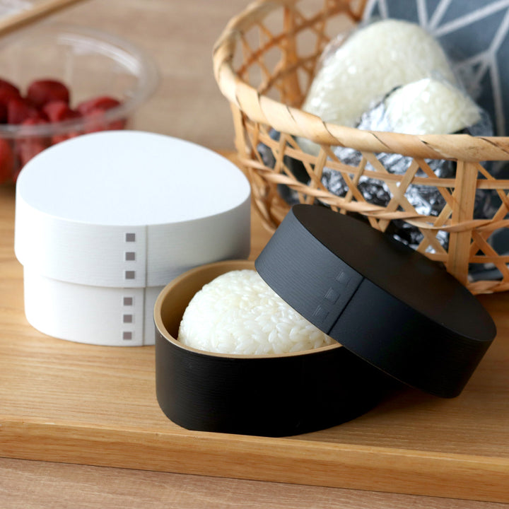 おにぎりケースわっぱおにぎりケースモノトーン抗菌