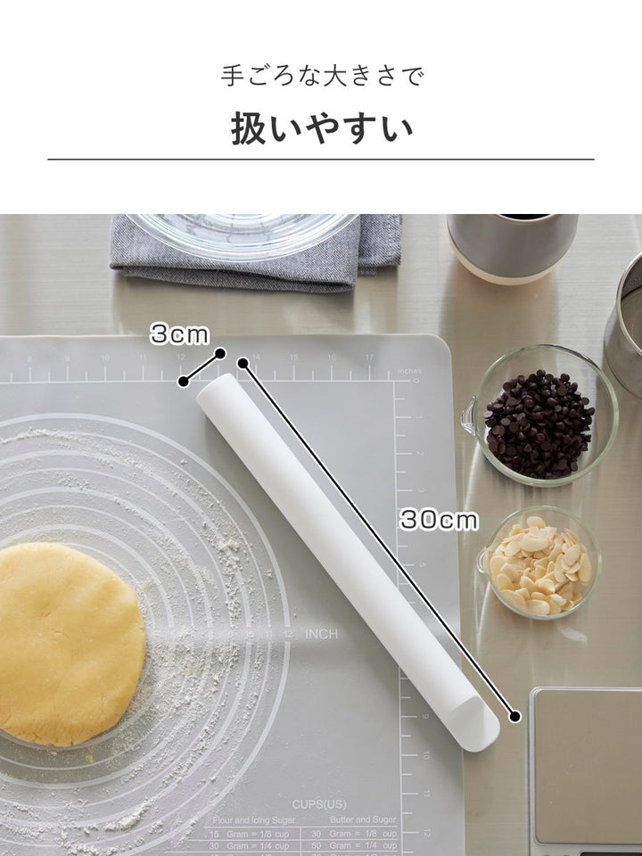 山崎実業towerスケッパー付きシリコーンめん棒タワー