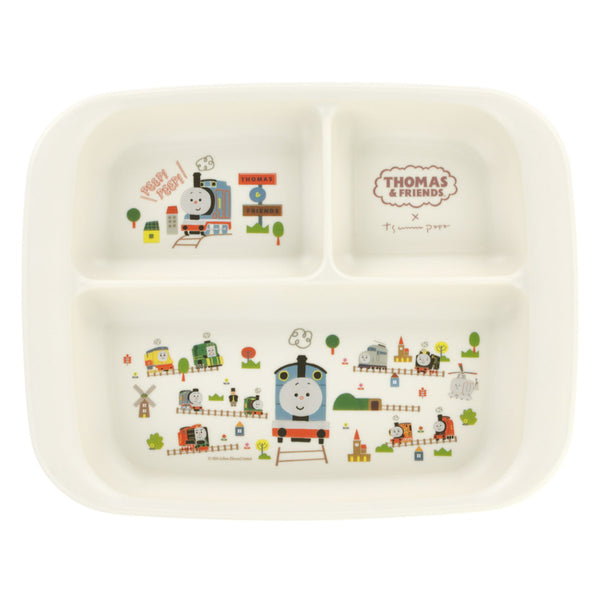 ランチプレート抗菌レンジ食洗機対応ランチ皿トーマス×つむぱぱ