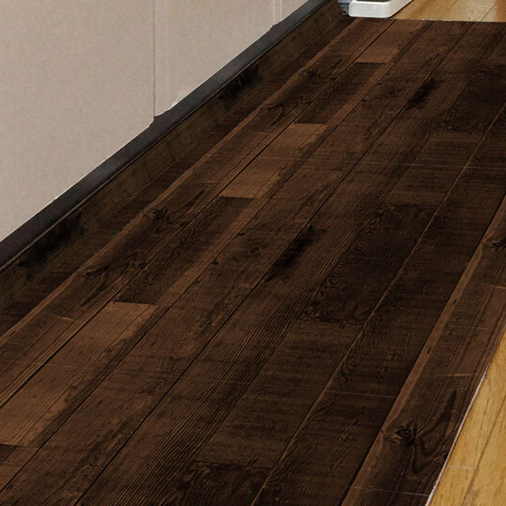 キッチンマット木目調L字型57×180cm