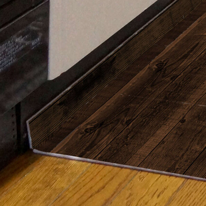 キッチンマット木目調L字型57×180cm