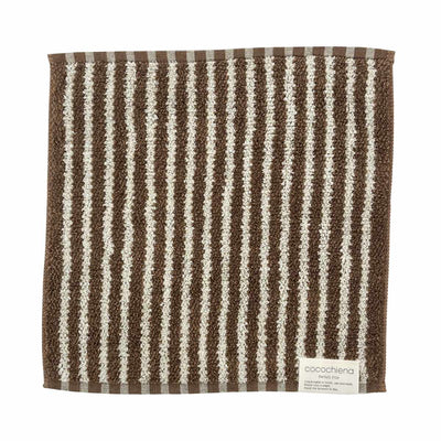 タオル ココチエナ ライン ウォッシュタオル 34×35cm