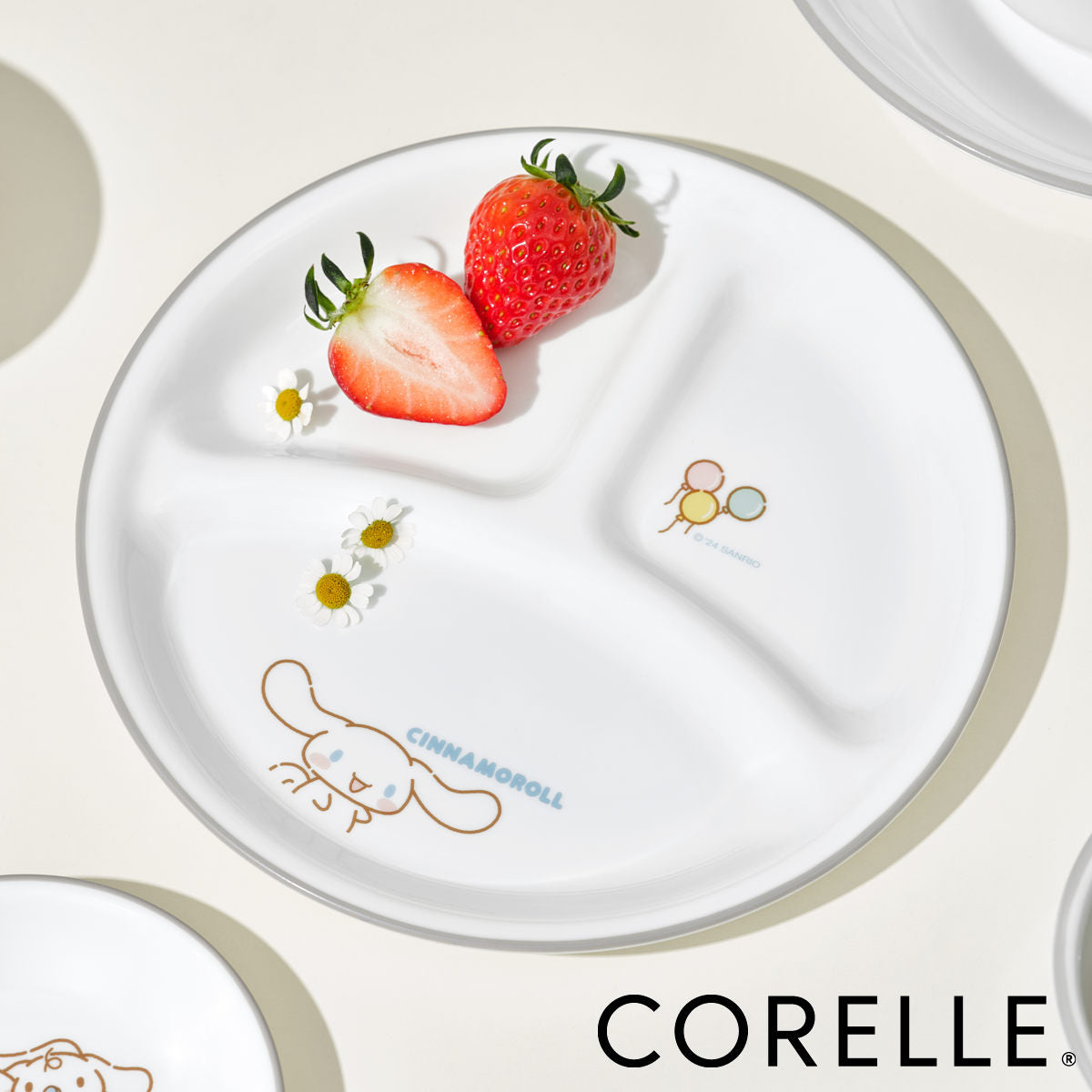 ランチプレート 21.5cm CORELLE コレール シナモロール ランチ皿 小