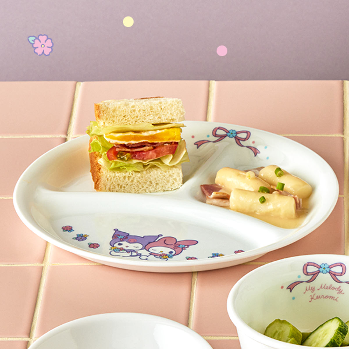 ランチプレート 21.5cm CORELLE コレール マイメロディ＆クロミ ランチ