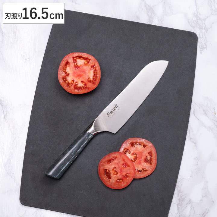 三徳包丁16.5cmマードルキッチンナイフ大理石調