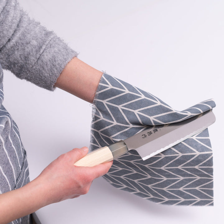 菜切包丁16cm龍徳作八角柄和包丁日本製