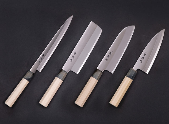 菜切包丁16cm龍徳作八角柄和包丁日本製