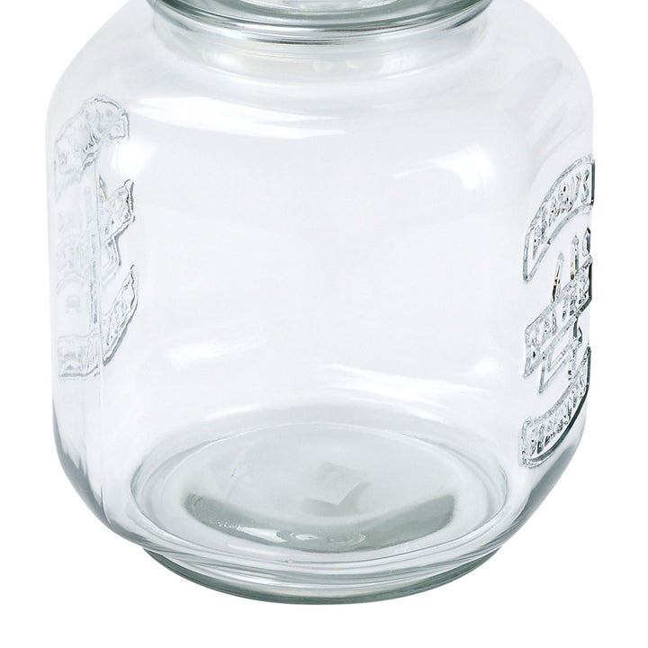 保存容器4kg用ガラス製ライスストッカー