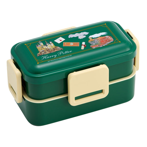 弁当箱600ml抗菌2段ふわっと弁当箱ホグワーツEX