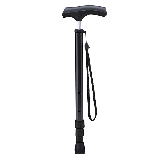 杖伸縮タイプ愛杖ポケットステッキアルミ収納袋付き