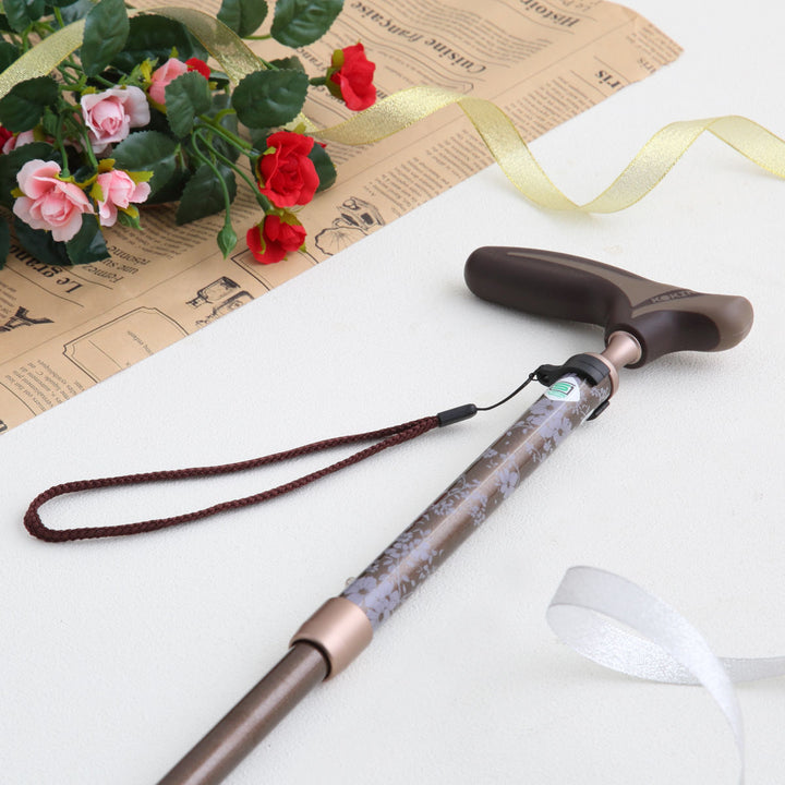 杖折りたたみタイプ愛杖抗菌グリップアルミ