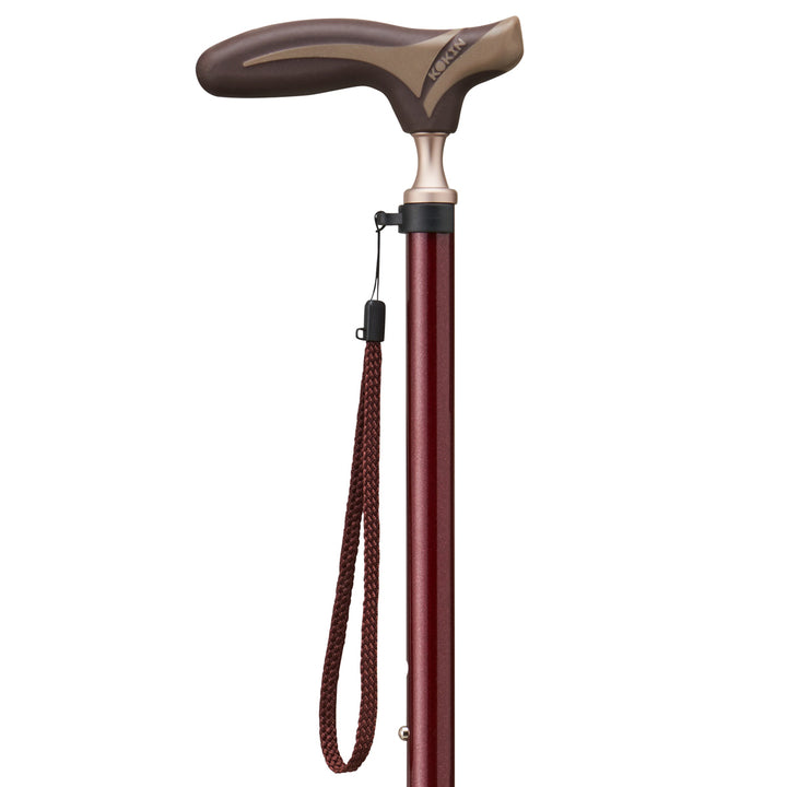 杖伸縮タイプ愛杖抗菌グリップアルミ無地