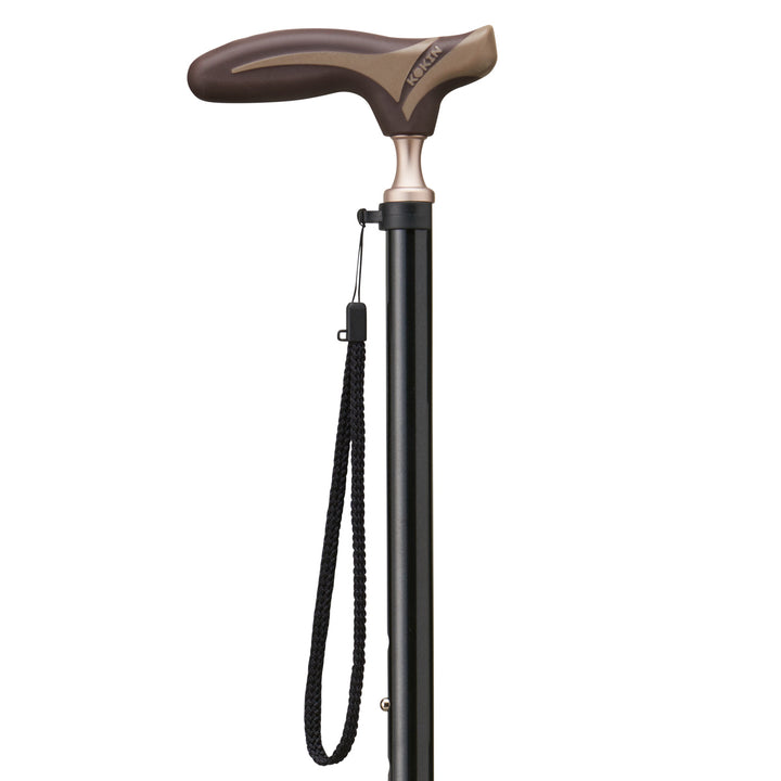 杖伸縮タイプ愛杖抗菌グリップアルミ無地