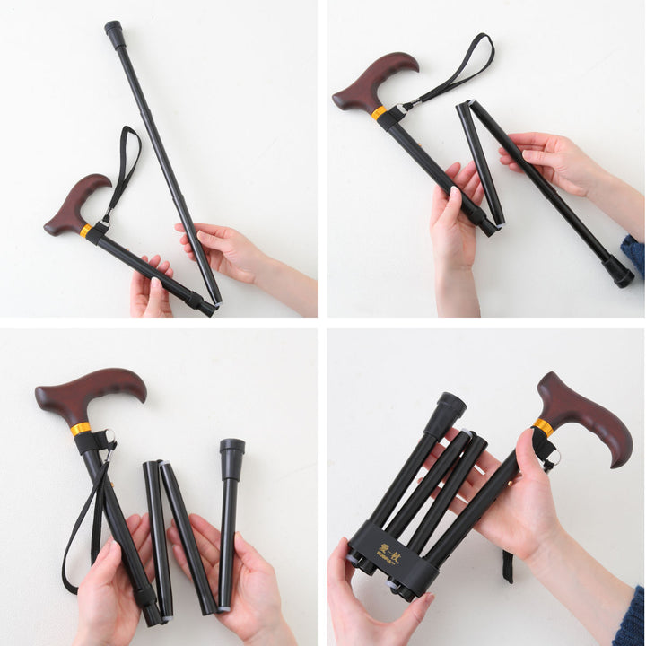 杖折りたたみタイプ愛杖Dシリーズアルミ