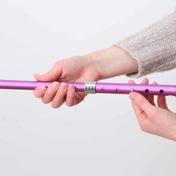 杖折りたたみタイプ愛杖Eシリーズ無地アルミスリムネック