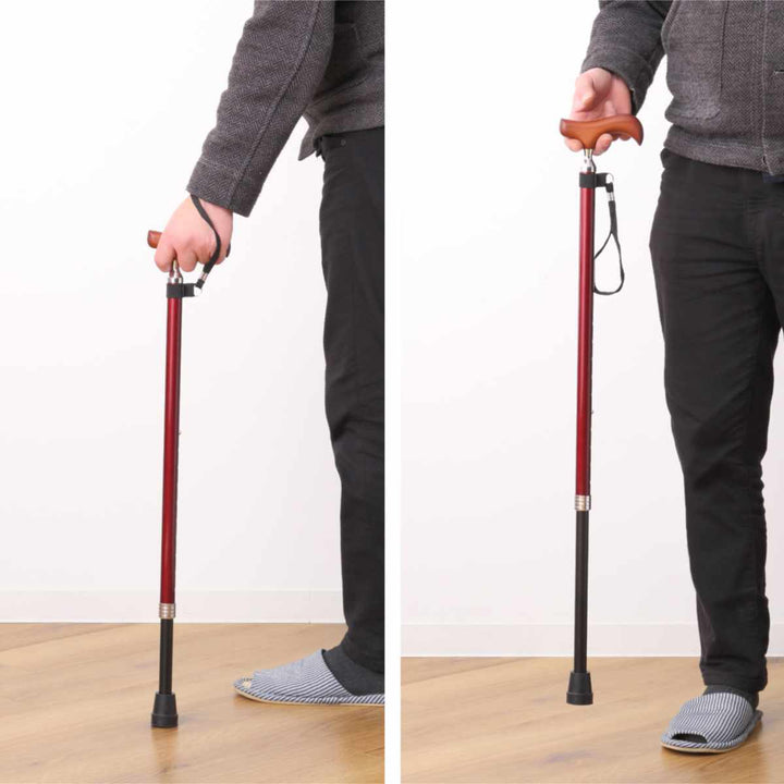 杖伸縮タイプ愛杖Eシリーズ太杖アルミスリムネック