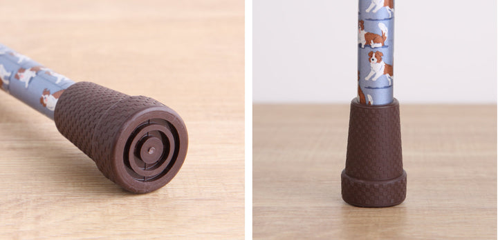 杖折りたたみタイプ愛杖ラブリードッグ犬柄