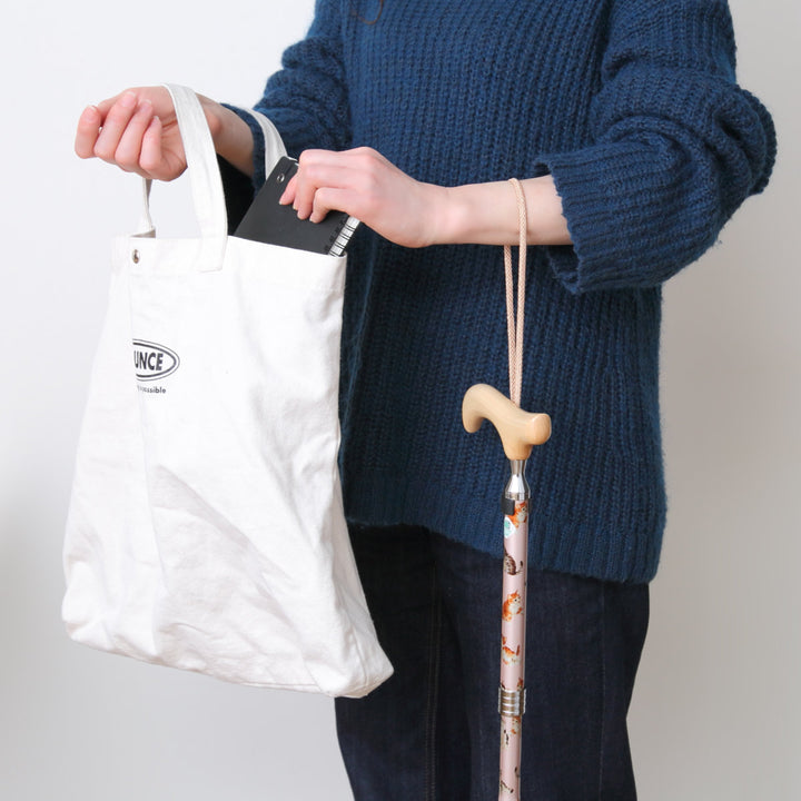 杖折りたたみ愛杖プリティキャッツ猫柄