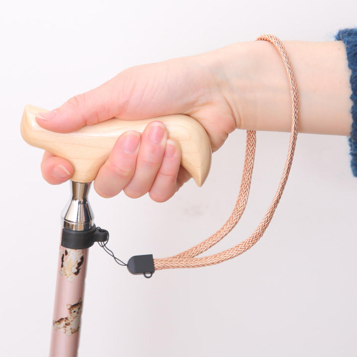 杖折りたたみ愛杖プリティキャッツ猫柄